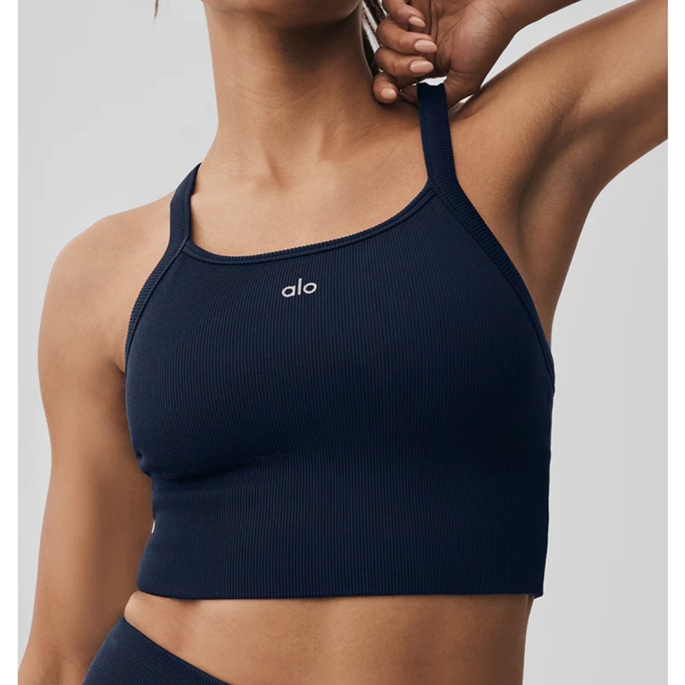 ALO Yoga Seamless Ribbed Favorite Bra Tank